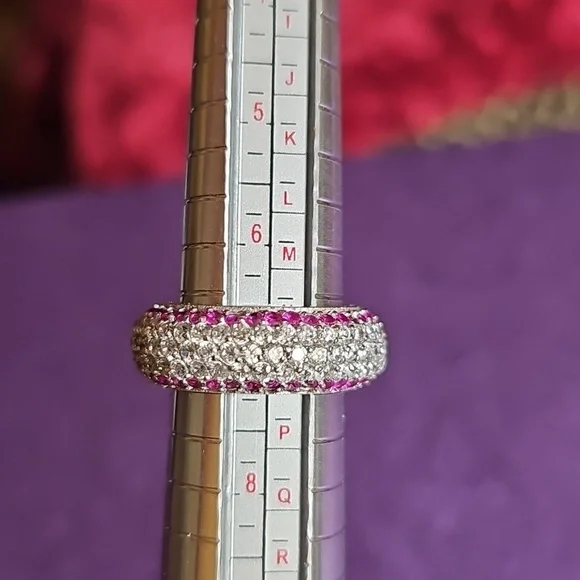 Victoria Wieck Eternity Ring Size 7 - Picture 3 of 6